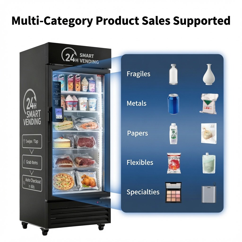 HAHA Pro 542 AI Combo Vending Machine